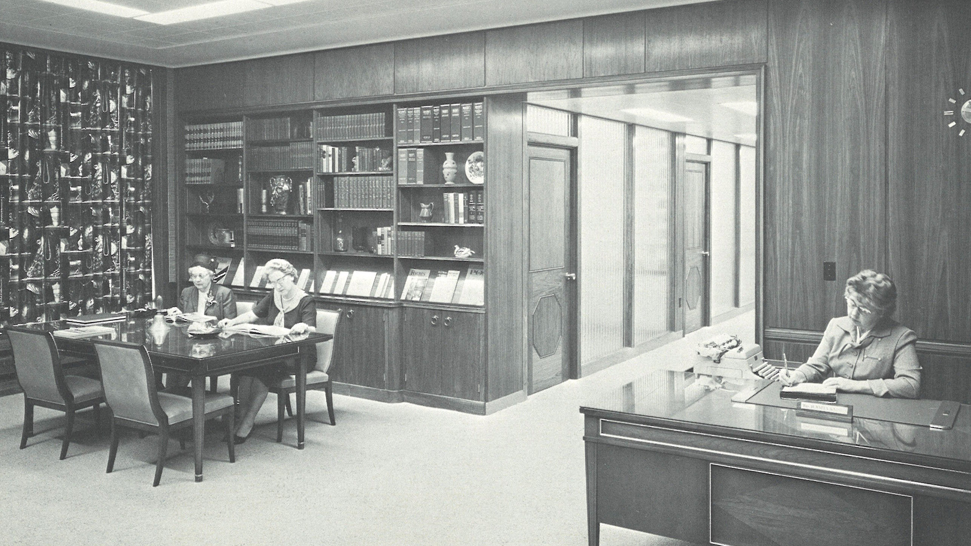 STRS Ohio waiting room in 1962