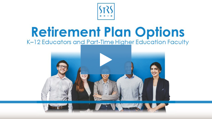 Thumbnail for the 'Retirement Plan Options Video Series: New Member' video.