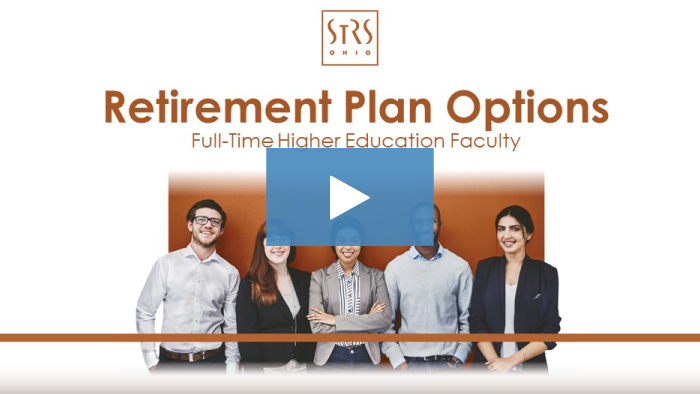 Thumbnail for the 'Retirement Plan Options Video Series: Higher Education Faculty' video.