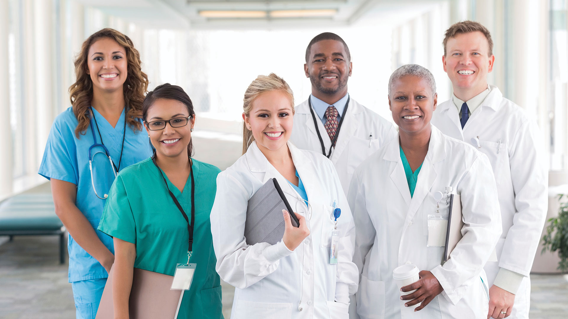 Photo of a group of healthcare workers