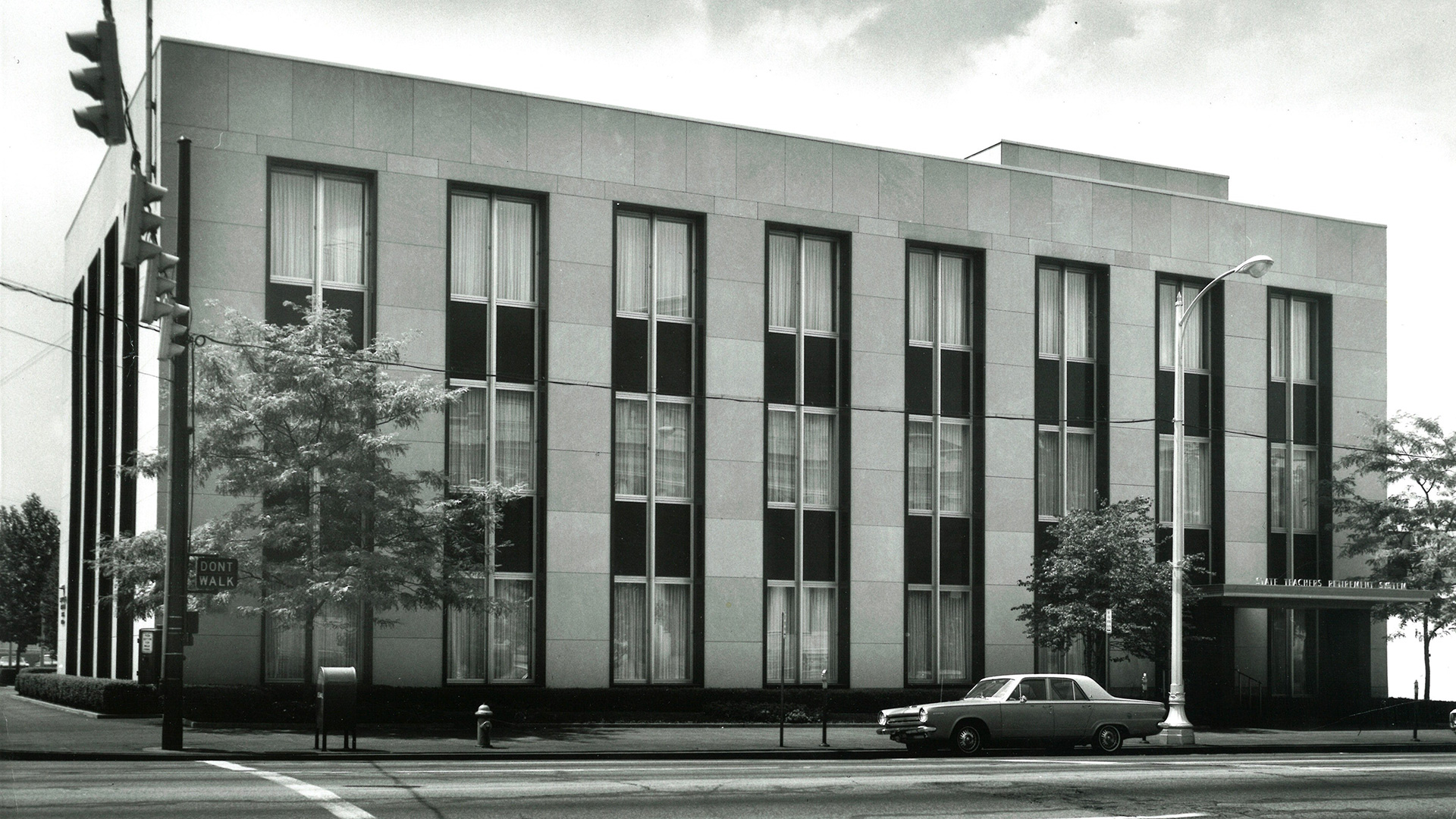 STRS Ohio building in 1961