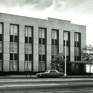 Photo of STRS Ohio's building in 1961.